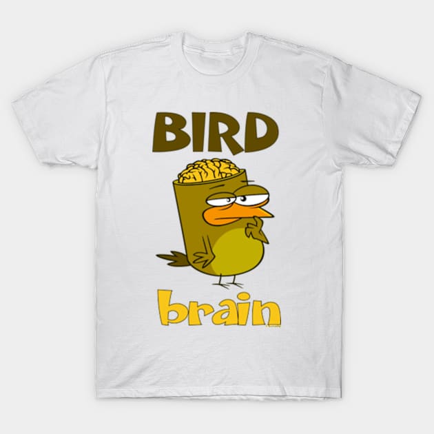 Birdbrain Design for Bird Lovers T-Shirt by ConCept